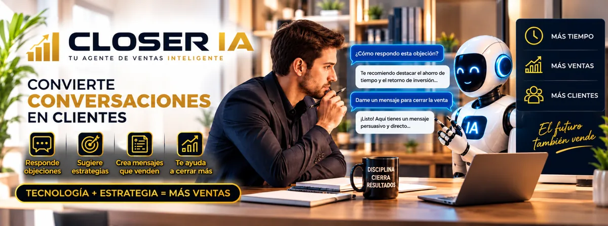 Imagen original de CLOSER IA: convierte conversaciones en clientes
